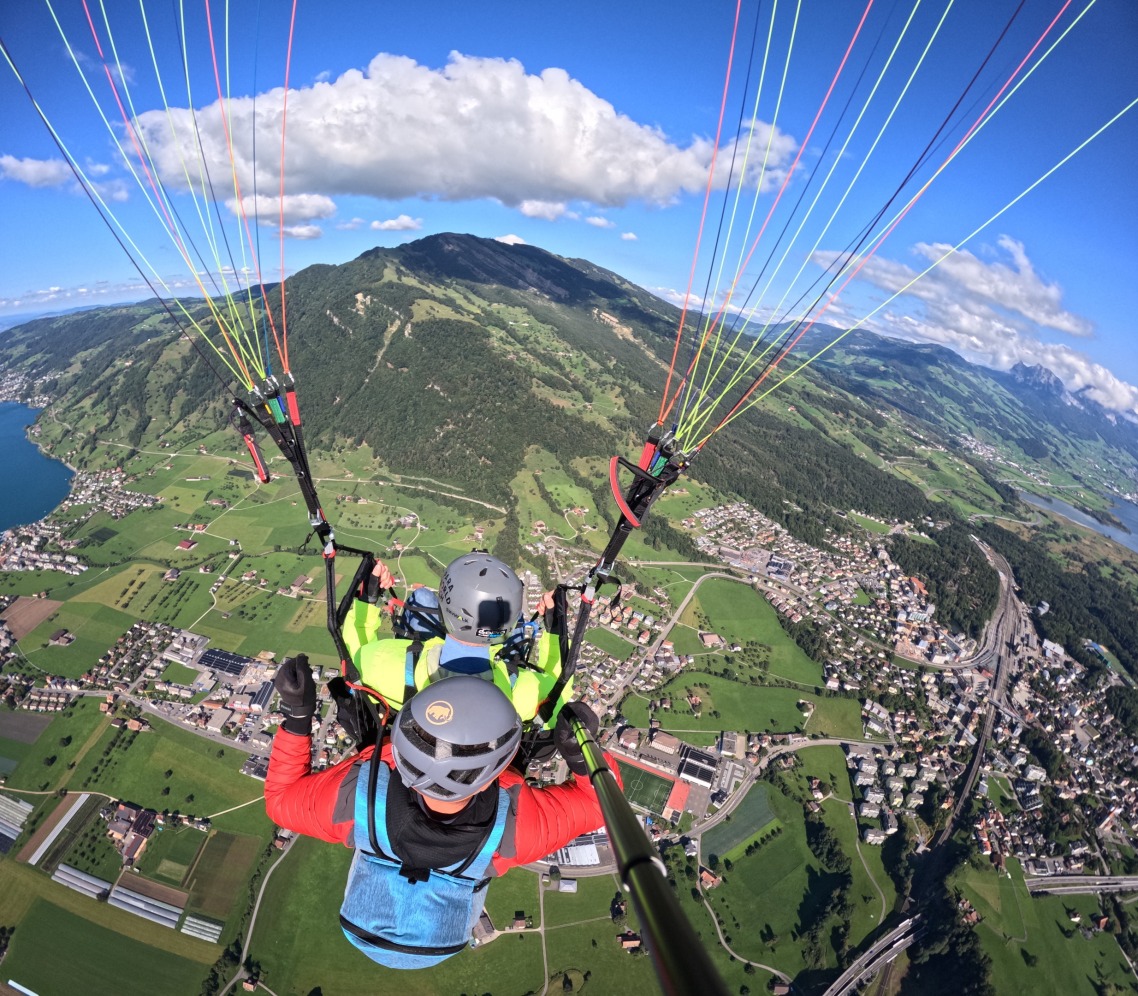 Sicherheit beim Paragliding Luzern am Pilatus | Noel Roje 